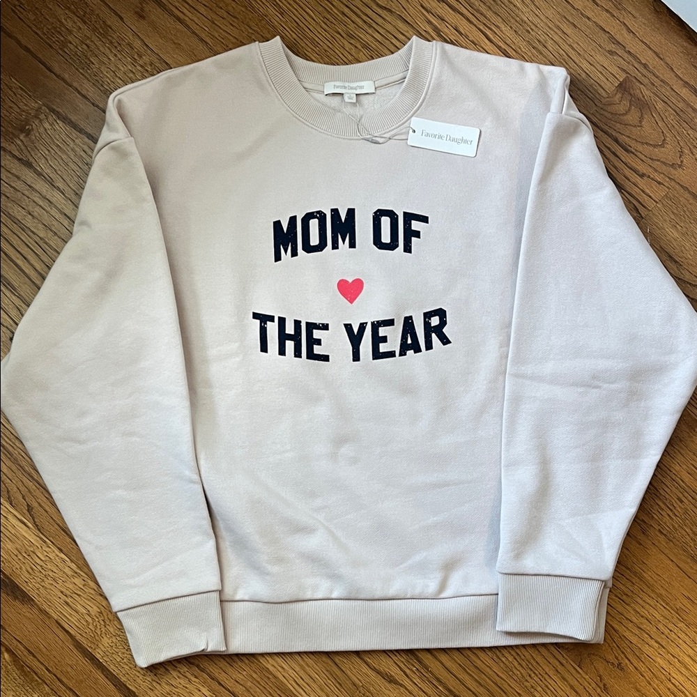Favorite Daughter Heather Oatmeal Crewneck Sweatshirt